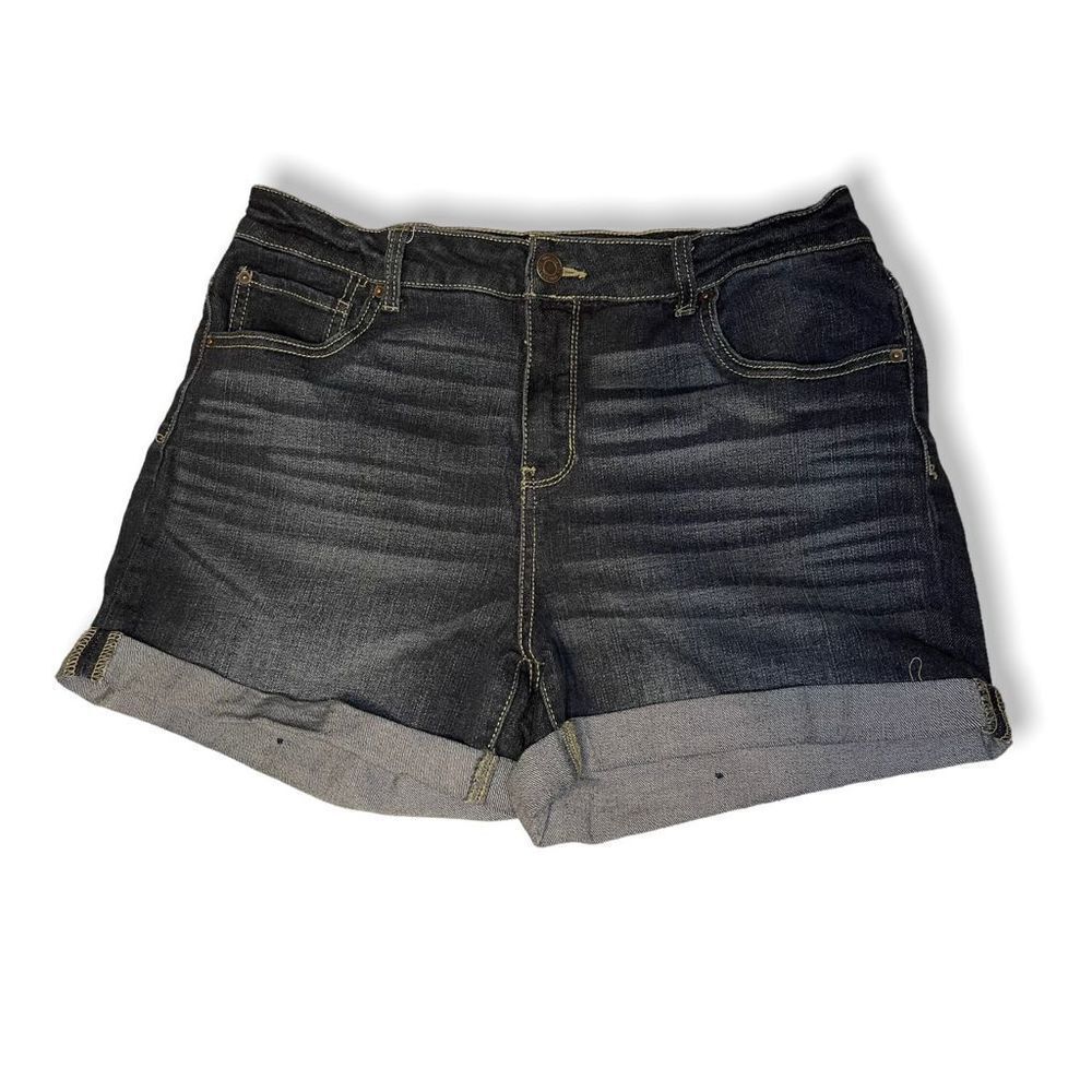 Time and Tru Cuffed Jean Shorts